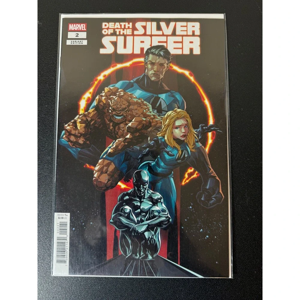 Marvel‎ Death of the Silver Surfer #2 Variant Edition Fantastic Four Comic Book